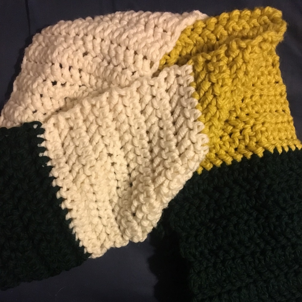 Packers Knit Infinity scarf
